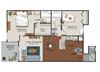 2 Bedrooms and 2 Bathrooms Floor Plans B 2 Bedrooms and 2 Bathrooms Floor Plans B at Water's Edge Apartments, Sunrise, 33351